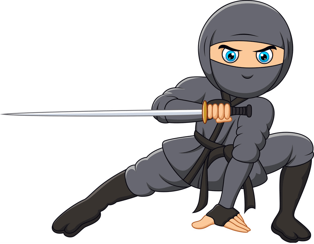 Detail Free Ninja Clipart Nomer 7