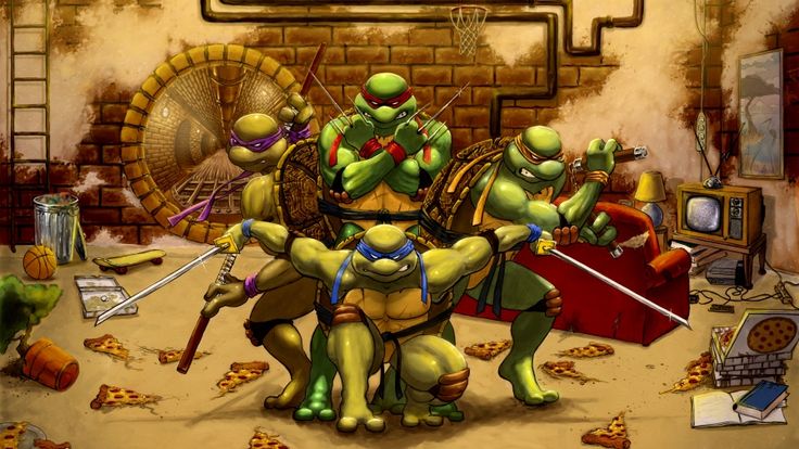 Detail Free Ninja Turtle Wallpaper Nomer 22