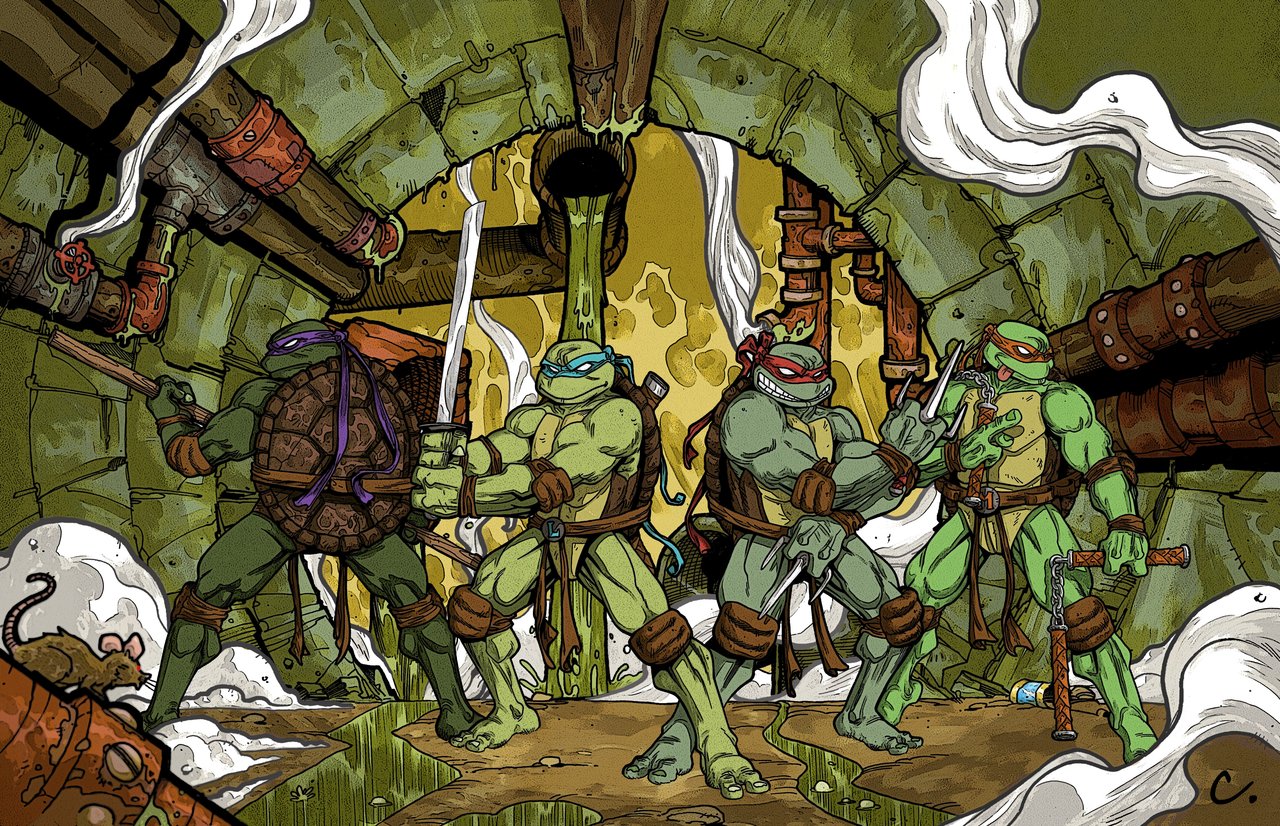 Detail Free Ninja Turtle Wallpaper Nomer 34