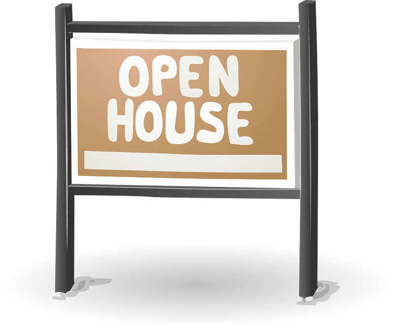 Detail Free Open House Clipart Nomer 30