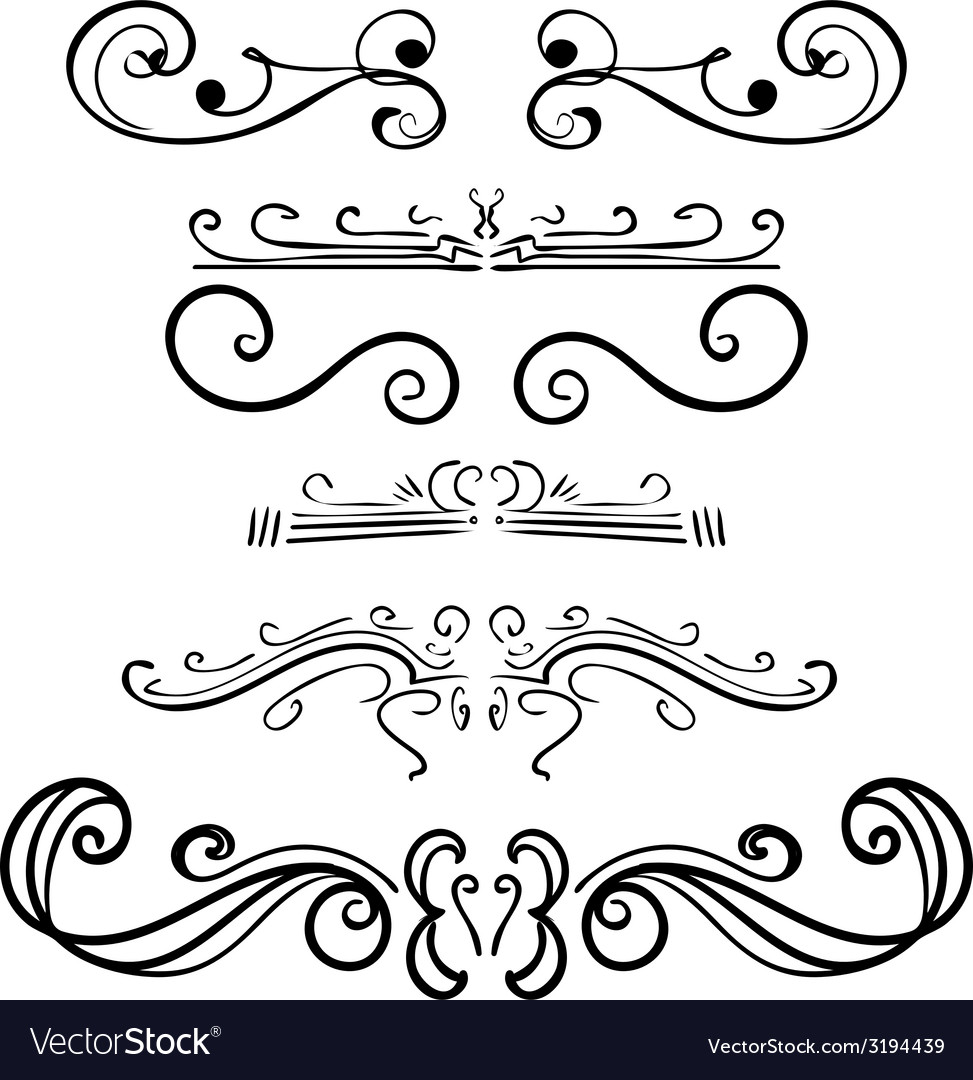 Detail Free Ornament Vector Nomer 17