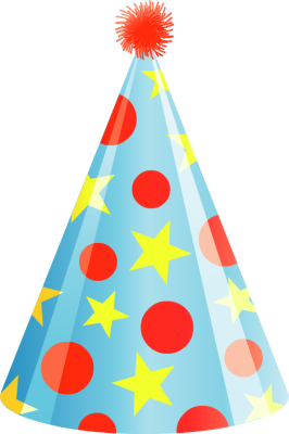 Detail Free Party Hat Clipart Nomer 11