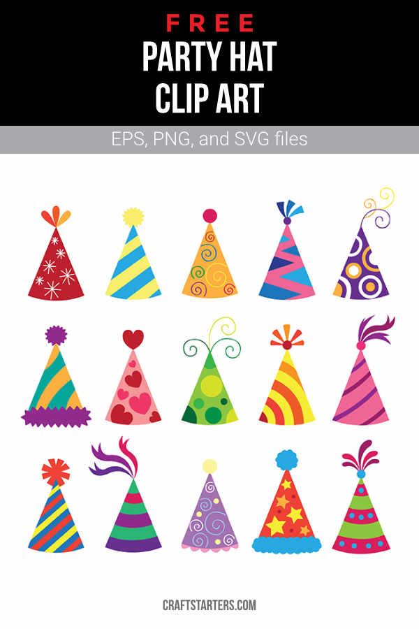 Detail Free Party Hat Clipart Nomer 44