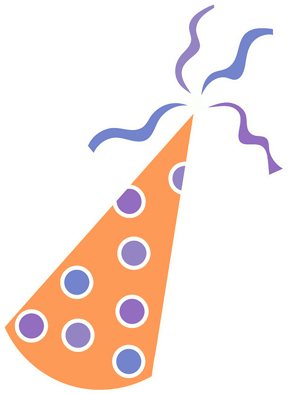 Detail Free Party Hat Clipart Nomer 47