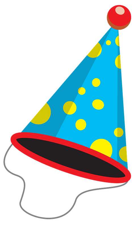 Detail Free Party Hat Clipart Nomer 7