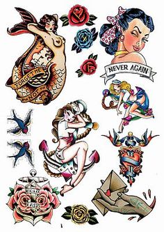 Detail Gil Elvgren Tattoo Nomer 23