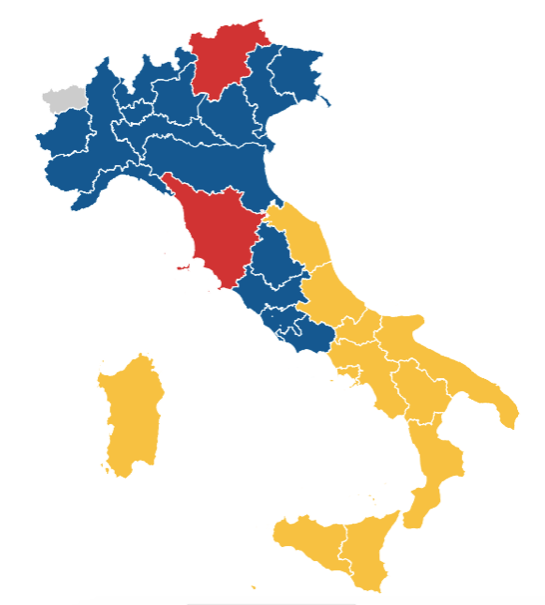 Detail Italien Politische Karte Nomer 8