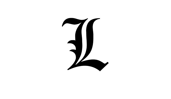 Download L Death Note Logo Nomer 5