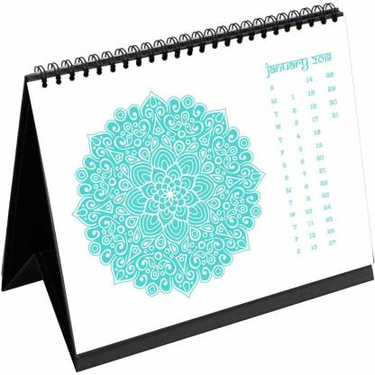 Detail Mandala Kalender 2018 Nomer 2