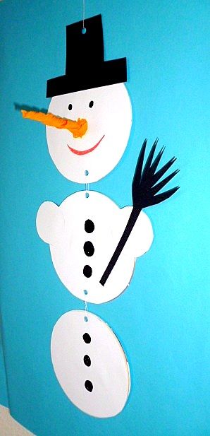 Detail Schneemann Basteln Kinder Nomer 5