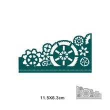 Detail Steampunk Gear Stencil Nomer 19