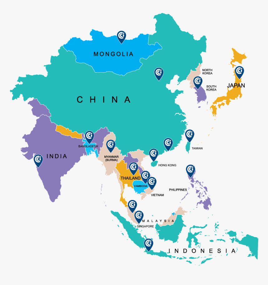 Detail Asien Map Nomer 2
