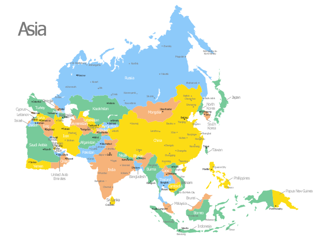 Detail Asien Map Nomer 3