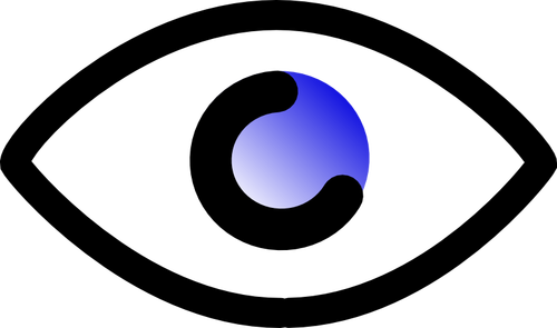 Detail Blaues Auge Symbol Nomer 3