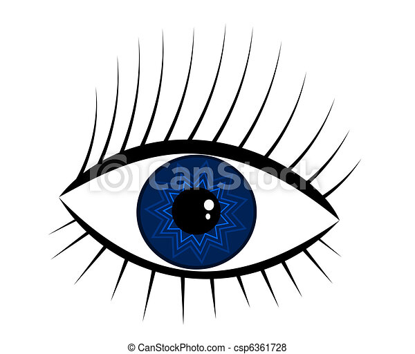 Detail Blaues Auge Symbol Nomer 4