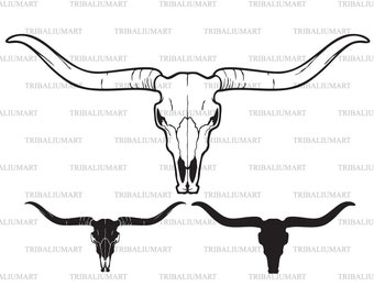 Detail Bull Skull Nomer 4