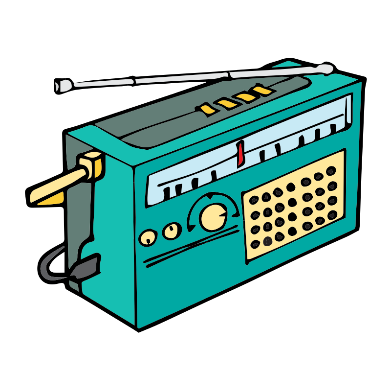 Detail Clipart Radio Nomer 9