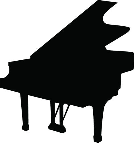 Detail Free Piano Clipart Nomer 27