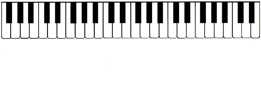 Detail Free Piano Keyboard Clipart Nomer 13