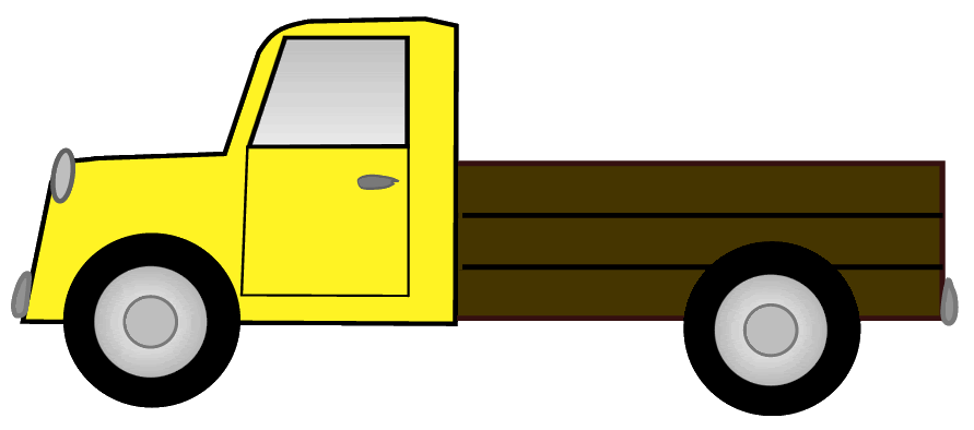 Detail Free Pickup Truck Clipart Nomer 13