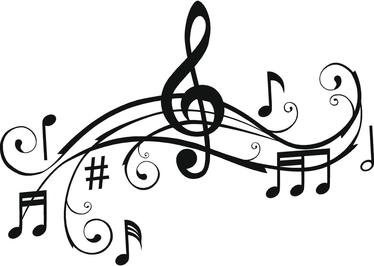 Detail Free Pictures Of Music Notes Nomer 34