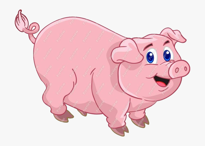 Detail Free Pig Clipart Nomer 17