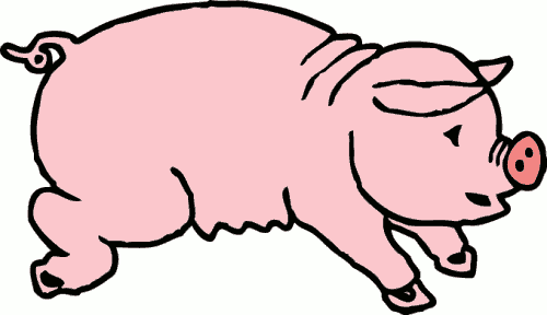 Detail Free Pig Clipart Nomer 27