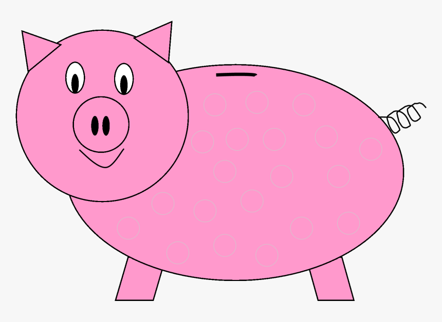 Detail Free Piggy Bank Clipart Nomer 31