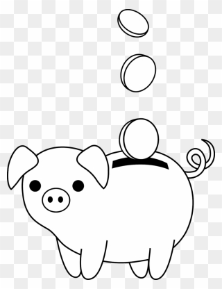 Detail Free Piggy Bank Clipart Nomer 32