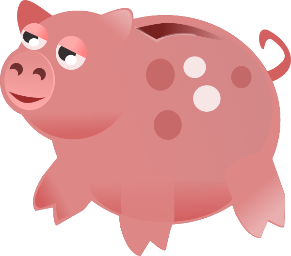 Detail Free Piggy Bank Clipart Nomer 46