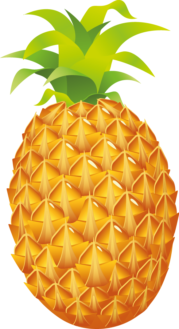 Detail Free Pineapple Clip Art Nomer 22