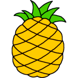 Detail Free Pineapple Clip Art Nomer 44