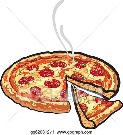 Detail Free Pizza Clipart Nomer 14