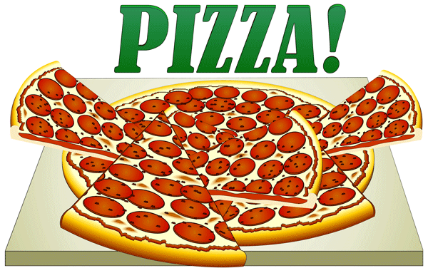 Detail Free Pizza Clipart Nomer 2