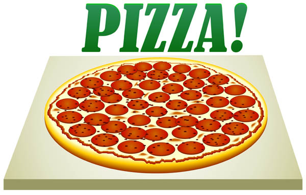 Detail Free Pizza Clipart Nomer 31