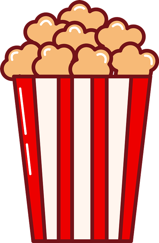 Detail Free Popcorn Clipart Nomer 21