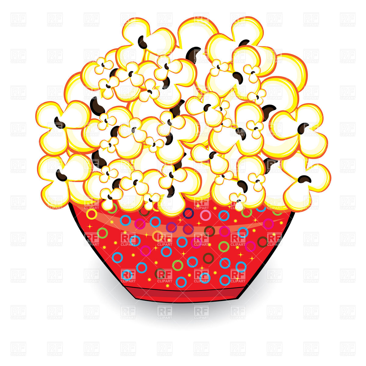 Detail Free Popcorn Clipart Nomer 26