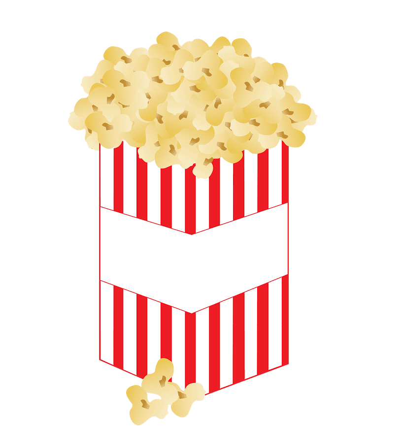 Detail Free Popcorn Clipart Nomer 38