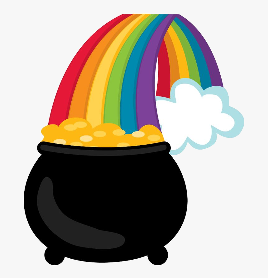 Detail Free Pot Of Gold Clipart Nomer 19