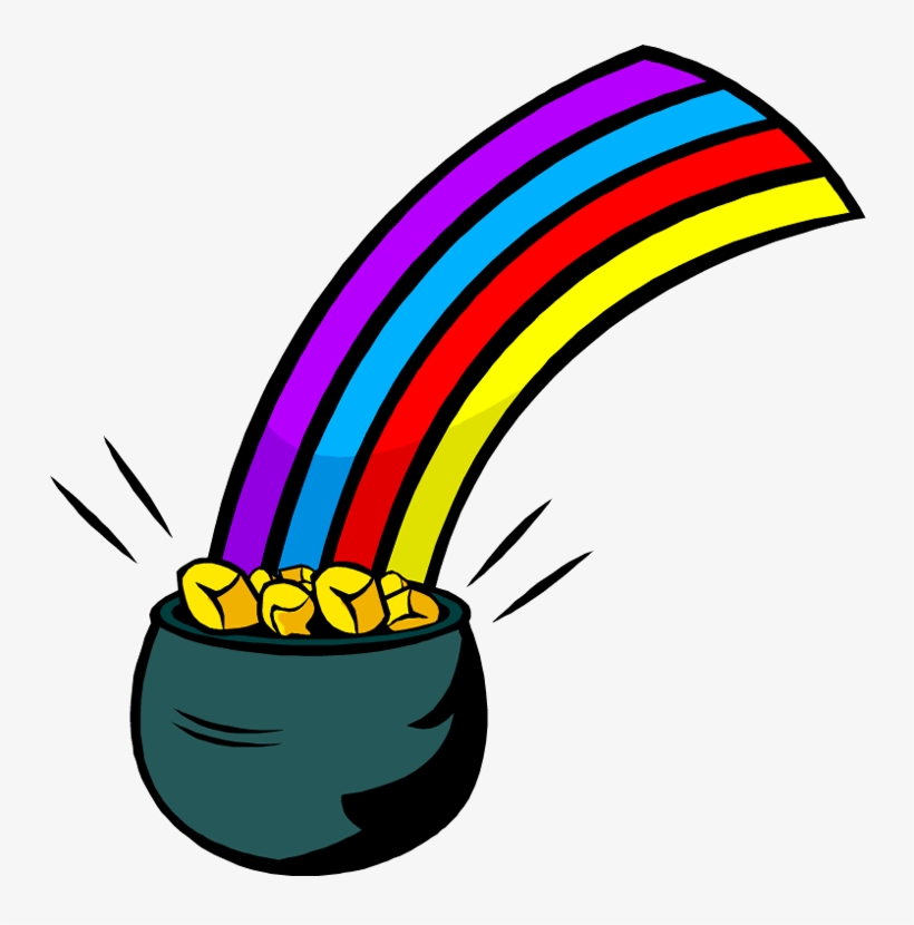 Detail Free Pot Of Gold Clipart Nomer 49