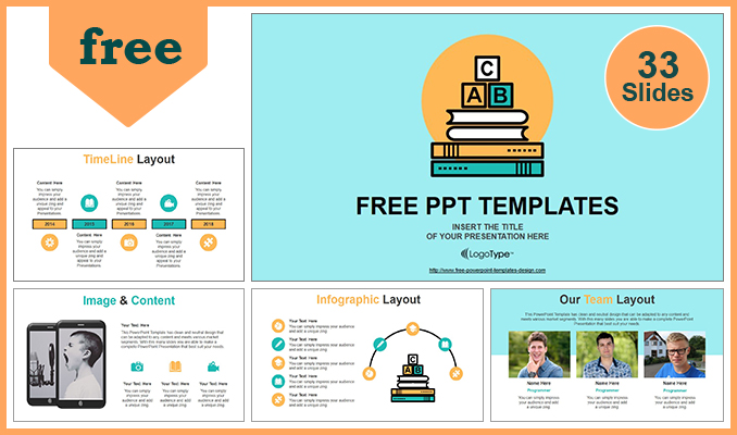 Detail Free Ppt Template Education Nomer 26