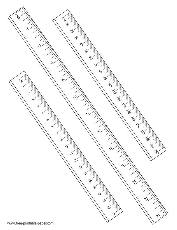 Detail Free Printable Centimeter Ruler Nomer 34