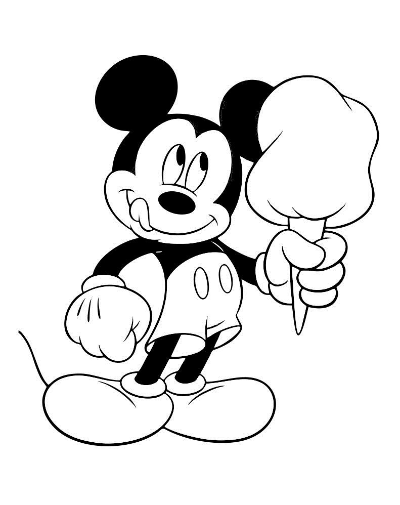 Detail Free Printable Mickey Mouse Pictures Nomer 10