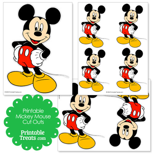 Detail Free Printable Mickey Mouse Pictures Nomer 17