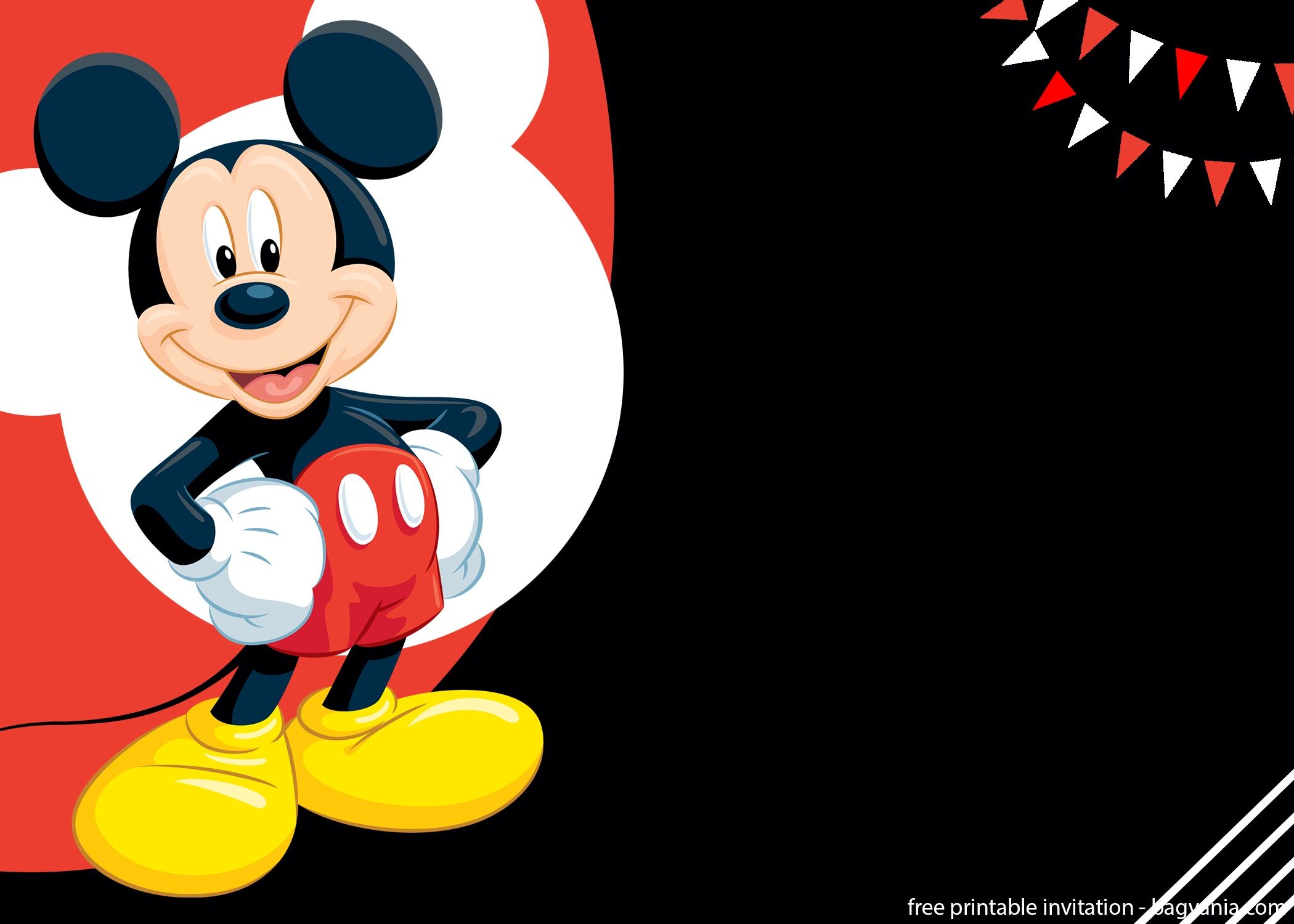 Detail Free Printable Mickey Mouse Pictures Nomer 26