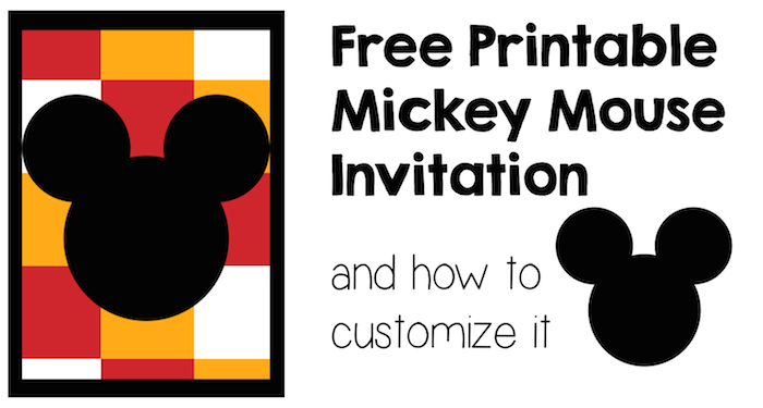 Detail Free Printable Mickey Mouse Pictures Nomer 32