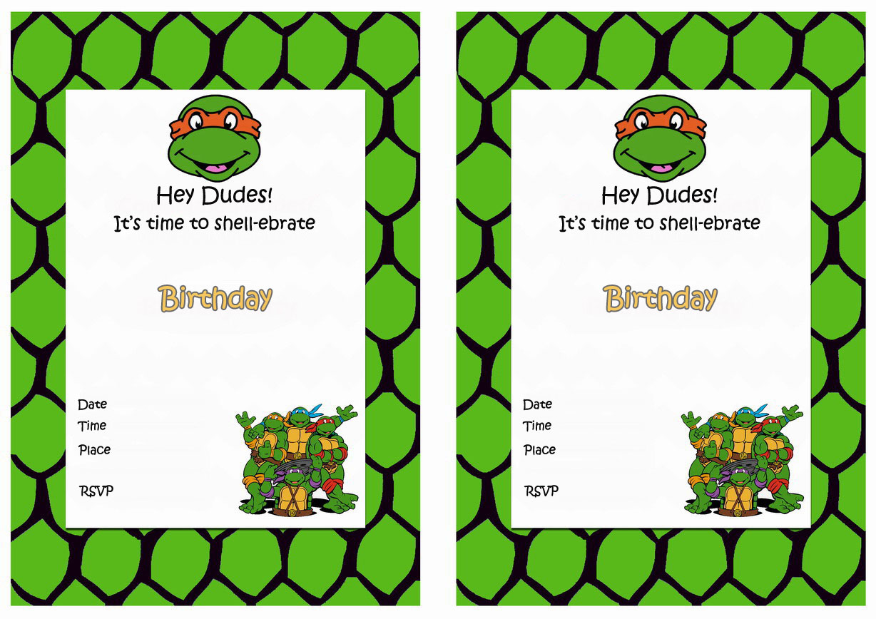 Detail Free Printable Ninja Turtle Pictures Nomer 49