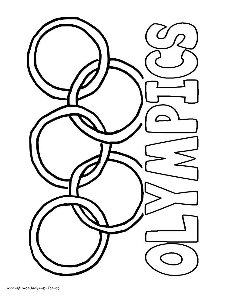 Detail Free Printable Olympic Rings Nomer 15