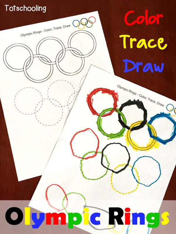 Detail Free Printable Olympic Rings Nomer 25