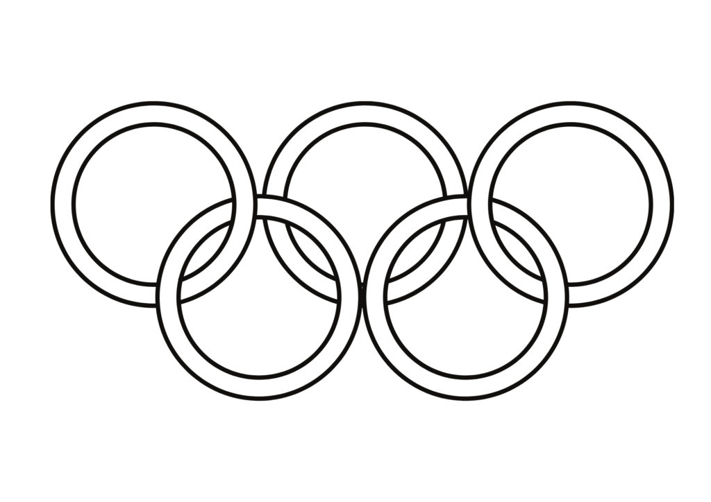 Detail Free Printable Olympic Rings Nomer 28